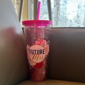 Icing Pink Floral Future Mrs. Tumbler